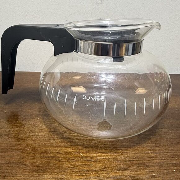 Bunn Other - Vintage Bunn Easy Pour Replacement Clear Glass Six Cup Coffee Pot Carafe